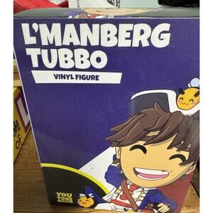 Youtooz L'Manberg Tubbo #290 Vinyl Figure Limited Edition with Unscratched Code